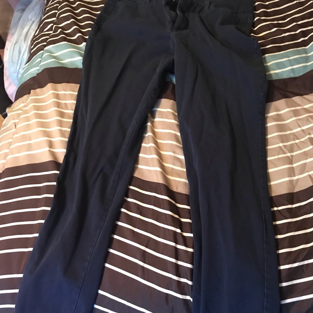 Navy blue pixie pants
